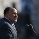 Martin Luther King III speaks at the Democratic National Convention on Aug. 28, 2008, in Denver. (John Moore/Getty Images)